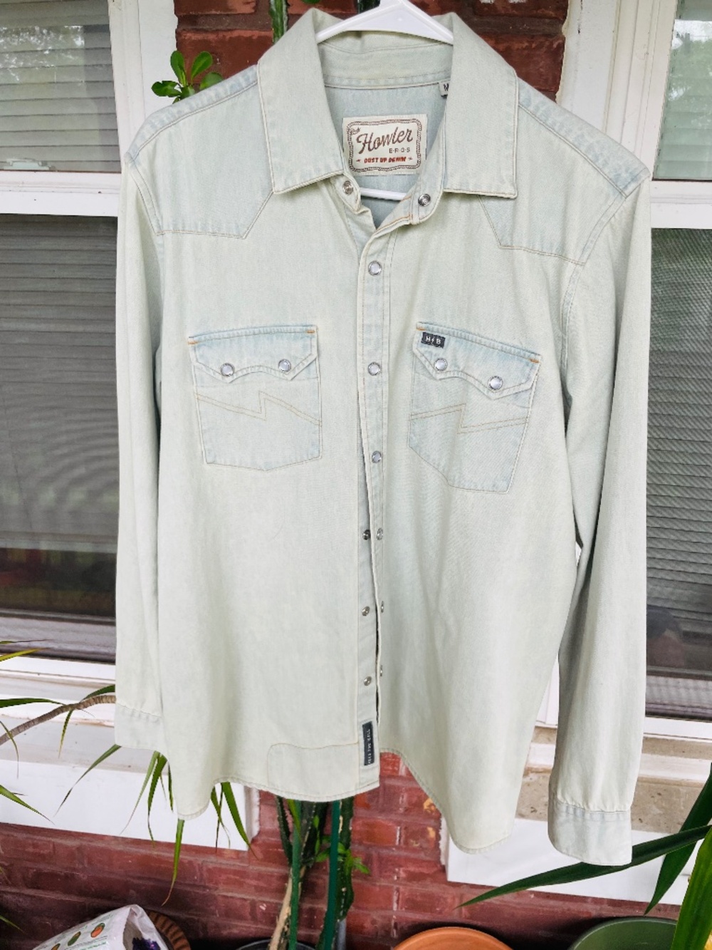 Light-Wash Denim Jacket